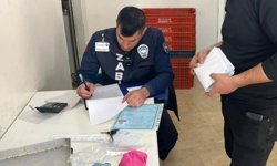 Germencik'te ruhsatlar kontrol edildi