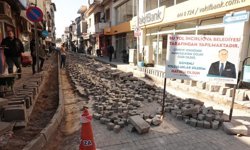 İncirliova'da Fevzi Paşa Caddesi yenileniyor