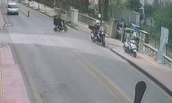 Kaldırımdan kaçtı, 500 bin liradan oldu