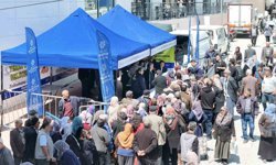 Sultanhisar ve Buharkent'te binlerce fide vatandaşlarla buluştu