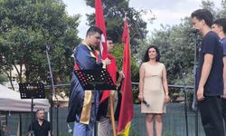 Aydın Lisesi'nde mezuniyet coşkusu