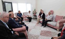 Kaymakam Küpeli şehit ailelerini unutmadı