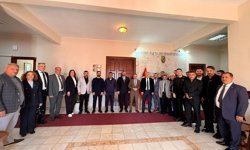 MHP İlçe Başkanı Taşdemir, Kaymakam Keklik ile görüştü