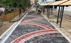 Yenipazar'da yollar yenileniyor
