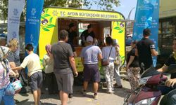 Aydın Büyükşehir'den limonata ikramı