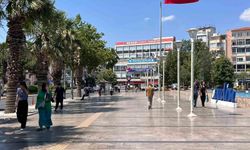 Aydın Efeler'de bunaltan sıcak hayatı yavaşlattı