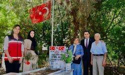 Aydın'da şehit öğretmenin ailesine anlamlı vefa