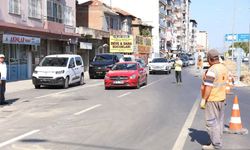 İncirliova anayolunda sıcak asfalt çalışması tamamlandı