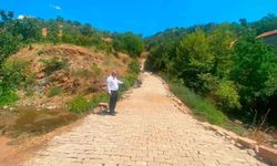 Sultanhisar'da yıllardır beklenen yol çalışması tamamlandı