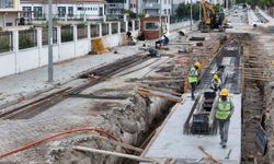 Aydın Büyükşehir'in Söke'de altyapı çalışmaları sürüyor