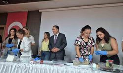 Aydın'da şekersiz lezzetler için mutfağa girdiler