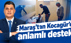 Maraş’tan Kocagür’e anlamlı destek