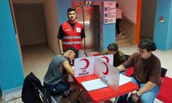 Aydın'da öğrenci yurdunda kan bağışı etkinliği düzenlendi