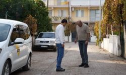 Germencik'te sokaklar yenileniyor