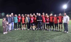 Kazanın ardından göreve dönen Arıcı'dan Koçarlı Belediyespor'a moral desteği