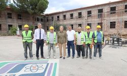Nazilli'de iki okulda deprem güçlendirmesi sürüyor
