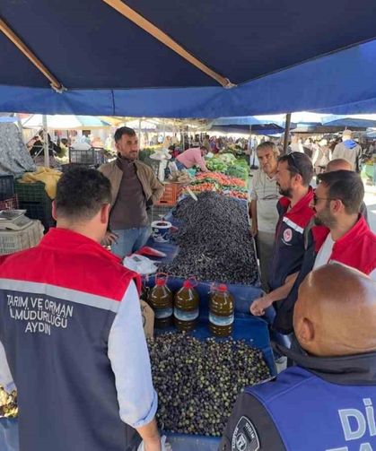 Didim’de zeytinyağı tezgahları denetlendi