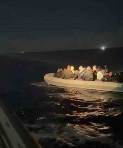 Didim’de 25 düzensiz göçmen yakalandı