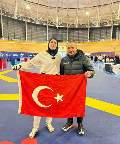 Aydınlı taekwondocu Avrupa şampiyonu oldu