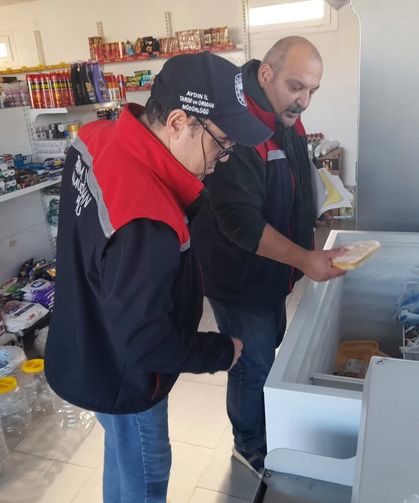 Koçarlı'da toplu tüketim yerleri kontrol edildi