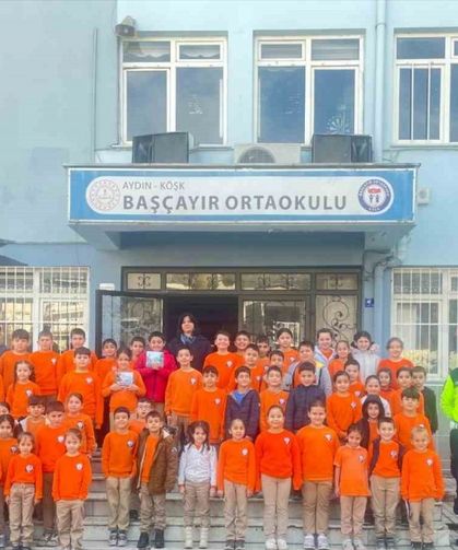 Köşk’te 70 öğrenci trafik dedektifi oldu