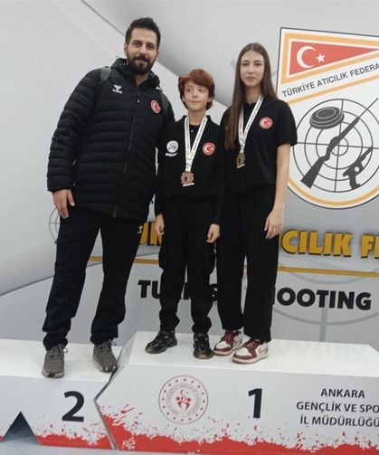 Aydınlı atıcılar Ankara'dan derecelerle döndü