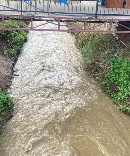 Bozdoğan'da yağışlar derelerin debisini artırdı