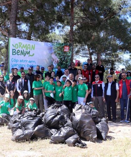 Aydın'da 'Orman Benim' etkinliği düzenlendi