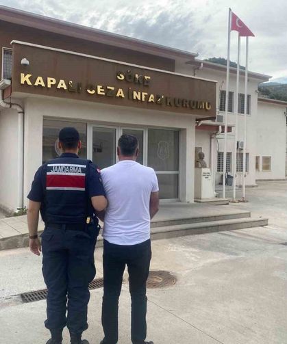 Söke'de 10 yıl hapis cezası ile aranan şahıs yakalandı