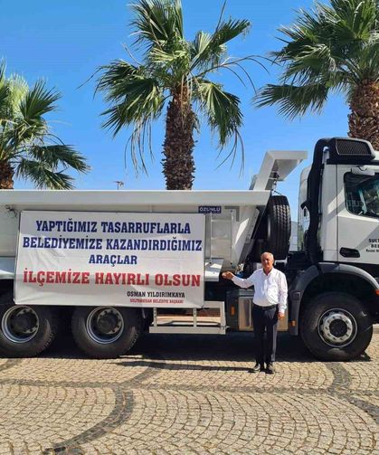 Sultanhisar Belediyesi yeni hizmet aracını filosuna kattı