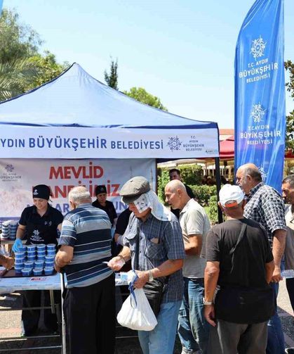 Aydın Büyükşehir Belediyesi'nden Mevlid Kandili hayrı