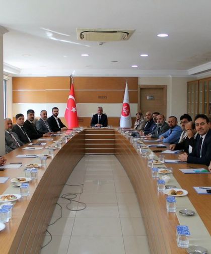 Aydın'da ilçe müftüleri toplantısı gerçekleştirildi