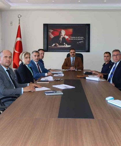 Karacasu'da okul güvenliği toplantısı gerçekleştirildi