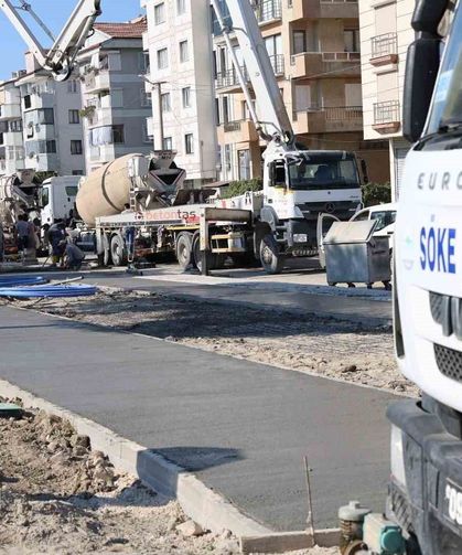 Söke'de Bisiklet ve Yürüyüş Yolu Projesi'nde ikinci etap hızlandı