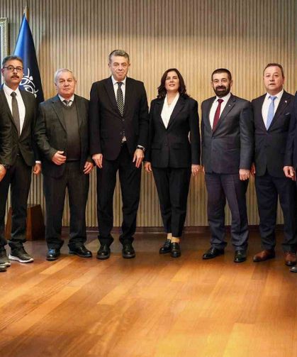 Başkan Çerçioğlu, Aydın Esnaf ve Sanatkarlar Odaları Birliği'ni ağırladı