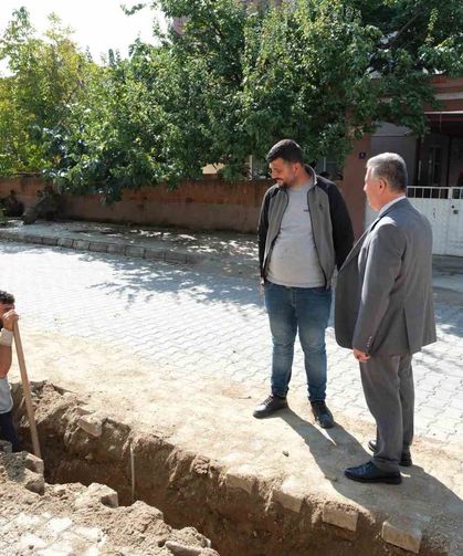 Buharkent'te Menderes Mahallesi doğal gaza kavuşuyor