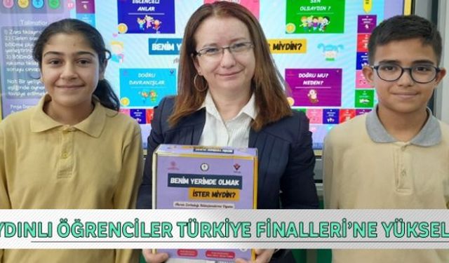 Aydınlı öğrenciler Türkiye Finalleri´ne yükseldi