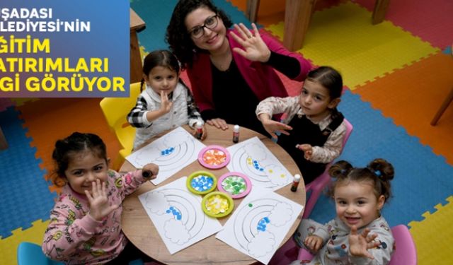 Kuşadası Belediyesi'nin eğitim yatırımları ilgi görüyor