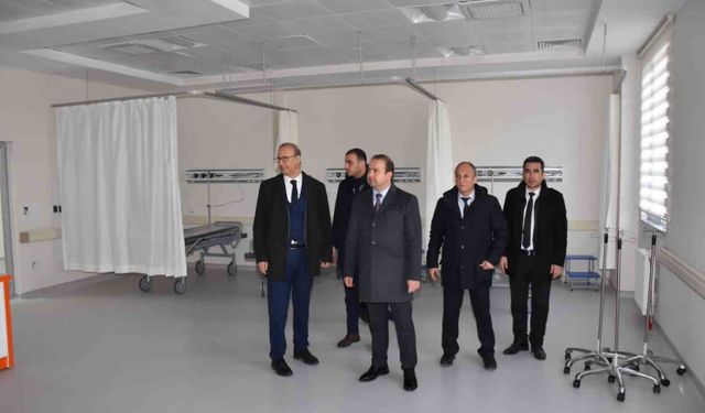 Karacasu İlçe Devlet Hastanesi, hizmete girmek için gün sayıyor