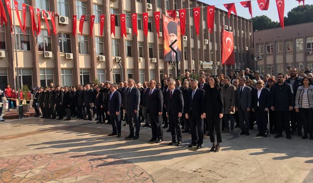 Atatürk’ün Aydın’a gelişinin 93’üncü yıldönümü kutlandı