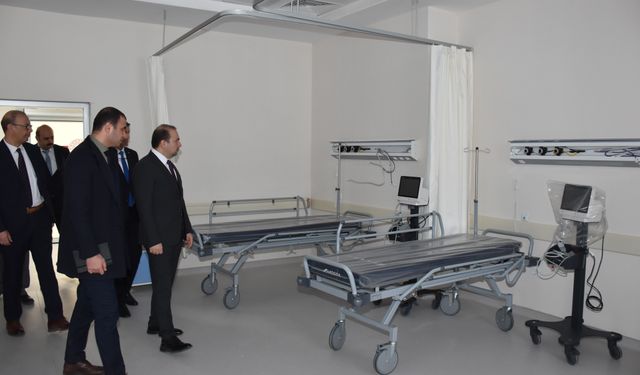 Karacasu İlçe Devlet Hastanesi açılışa hazırlanıyor