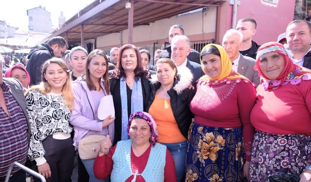 Başkan Çerçioğlu Karacasu’da vatandaşlarla buluştu