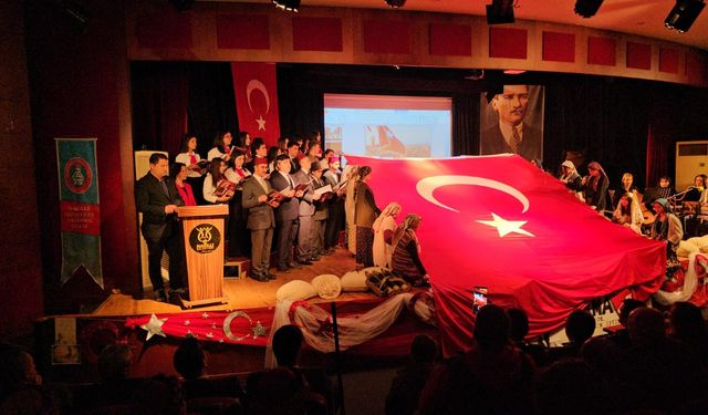 Nazilli'de İstiklal Marşı'nın Kabulü'nün 103. Yılı kutlandı