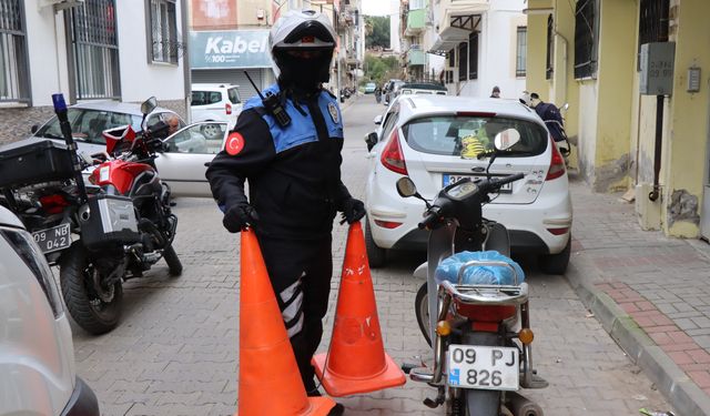 Nazilli’de kaldırım ve yol işgallerine zabıta müdahalesi