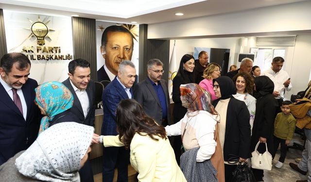 AK Parti Aydın İl Teşkilatı Bayramlaşma Programında Buluştu
