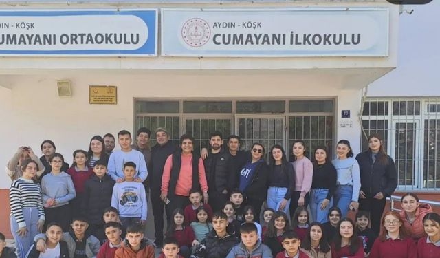 Köşk Mesleki ve Teknik Anadolu Lisesi öğrencilerinden anlamlı destek