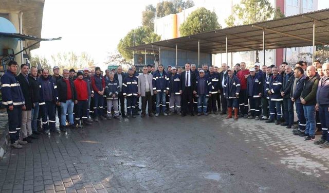 Başkan Arıcı: "Emeğin ve alın teriyle geçinenlerin yanındayız"