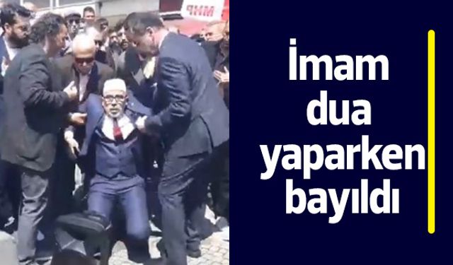 Başbuğ Türkeş’i anma programında dua eden imam bayıldı