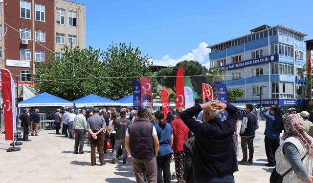 Köşk’te dağıtılan binlerce Ata Tohumu kısa sürede tükendi