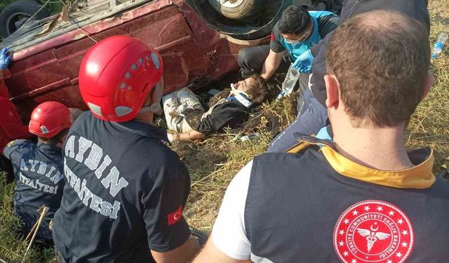 Takla atıp su tahliye kanalına uçtu